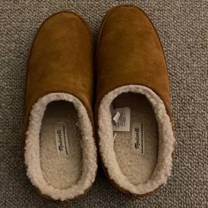 Madewell Suede Scuff Slippers
